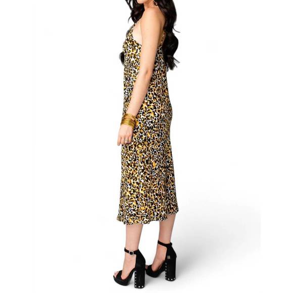 NEW BUDDYLOVE tiff midi slip dress in alleycat - Picture 3 of 4